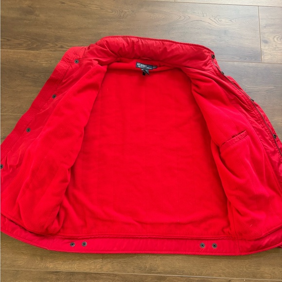 Ralph Lauren Men's Vibrant Red Windbreaker - Picture 6 of 9